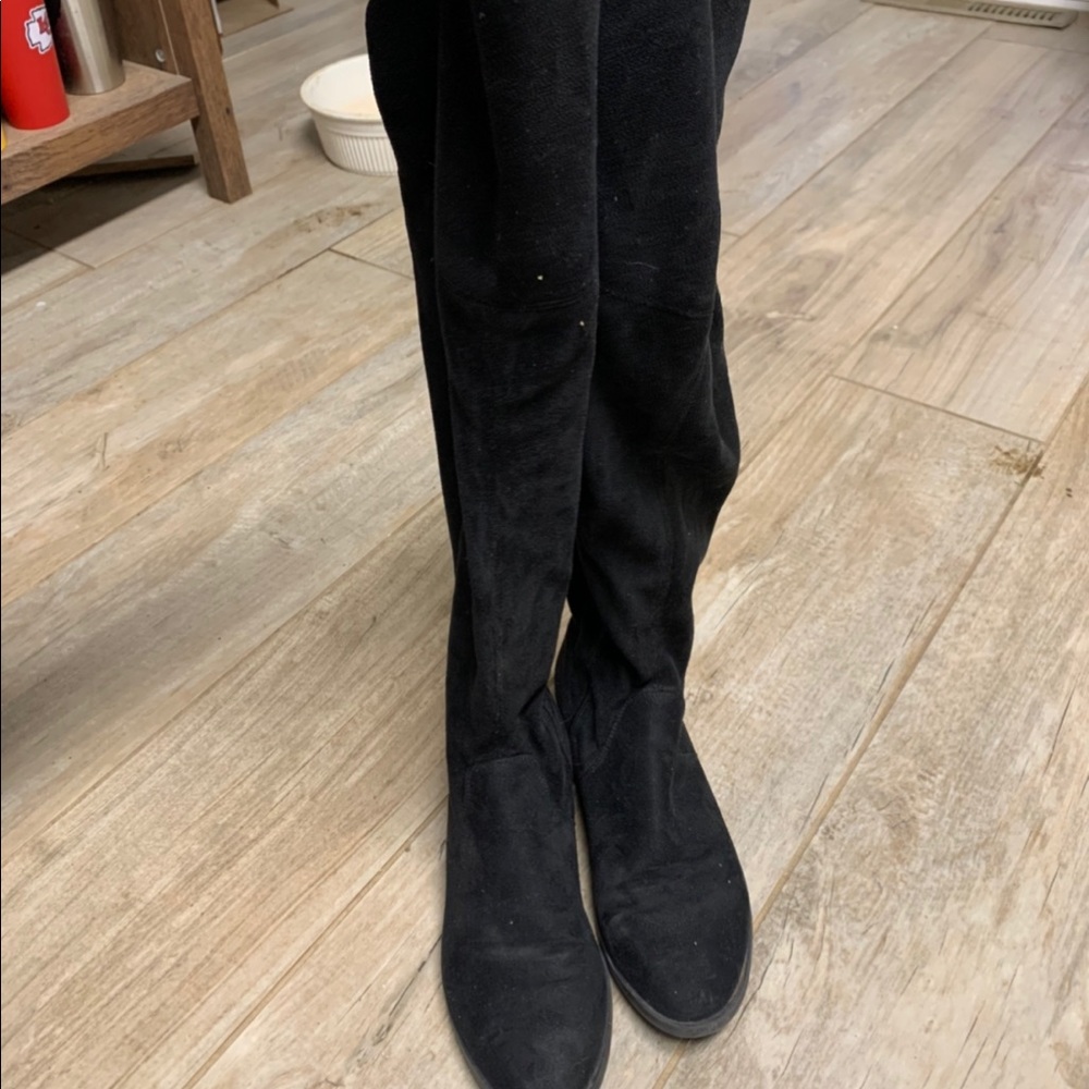 Over the knee boots